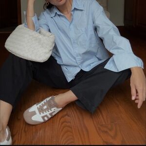 Back 70 Cloud Sneakers in White Brown